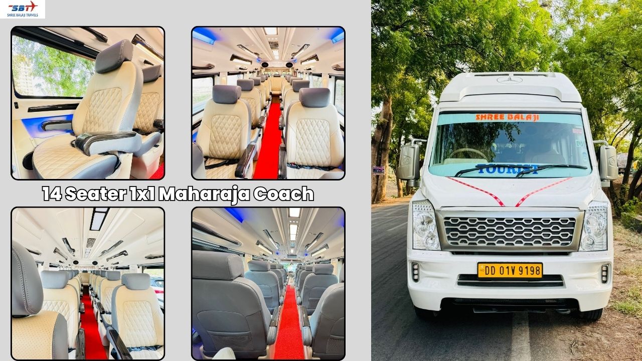 14 Seater Maharaja Tempo Rent In Ahmedabad