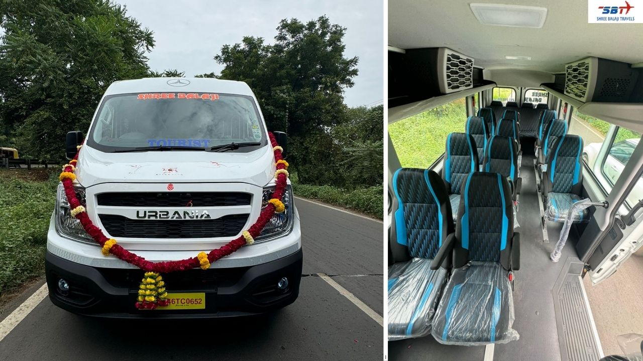 16 Seater Urbania Rent In Ahmedabad